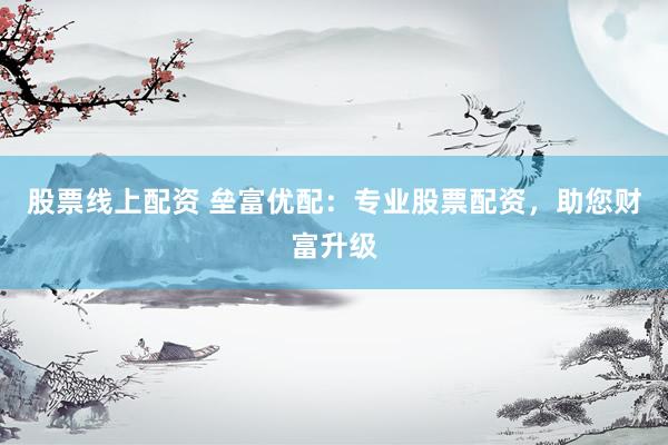 股票线上配资 垒富优配：专业股票配资，助您财富升级